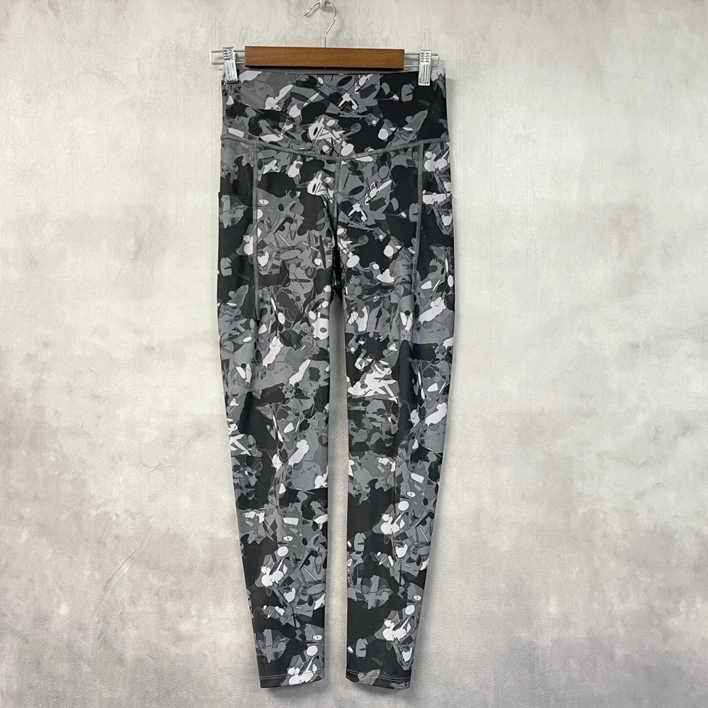 The North Face Womens Midline High Rise Pocket 7/8 Leggings M Camo Trail Runs - Picture 14 of 15